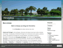 Tablet Screenshot of hirondino.com